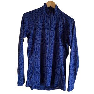 Patagonia Capaline Mid Weight Base Layer Zip Neck Size Large